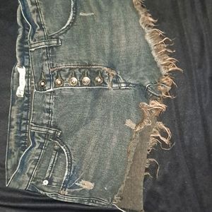 Free People Raw Hem Shorts